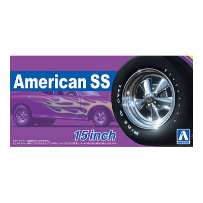 【プラモデル】ザ☆チューンドパーツ No.107 アメリカンSS 15インチ 1/24