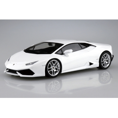 【プラモデル】1/24 プリペイントモデル No.4-B '14 ランボルギーニ ウラカン ホワイト 1/24