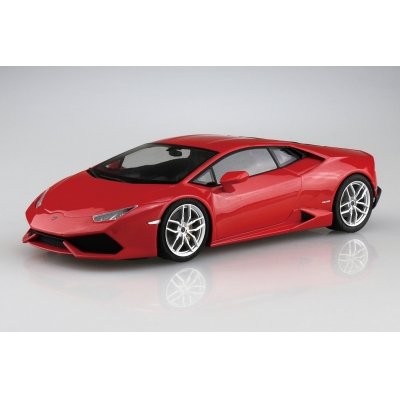 【プラモデル】1/24 プリペイントモデル No.4-C '14 ランボルギーニ ウラカン レッド 1/24