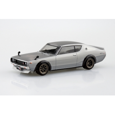 【プラモデル】ザ☆スナップキット No.18-SP1 ニッサン C110スカイラインGT-R カスタム(シルバー) 1/32