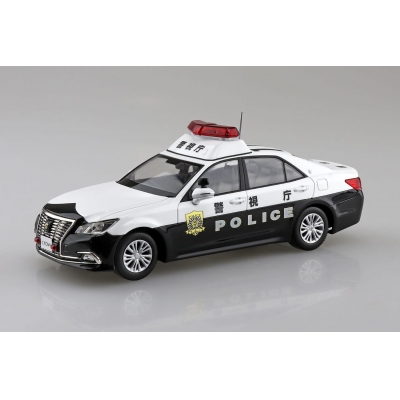 【プラモデル】楽プラ スナップキット No.1-PC トヨタ クラウンパトロールカー 1/32