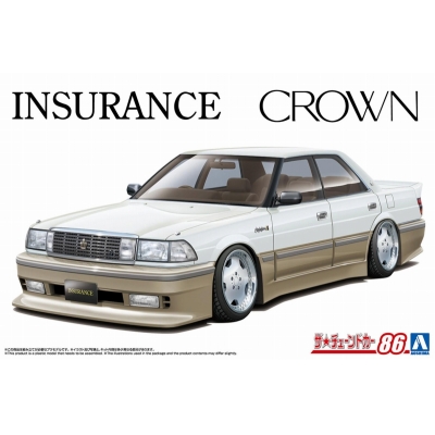 【プラモデル】ザ・チューンドカー No.86 インシュランス UZS131 クラウン '89(トヨタ) 1/24【再販】