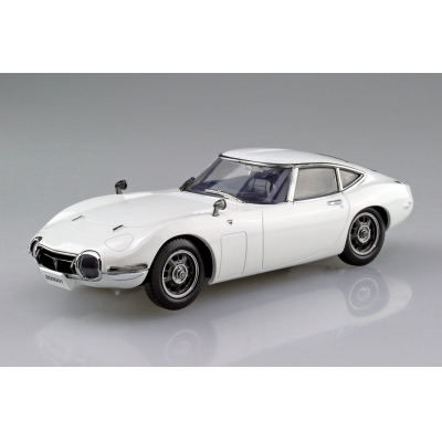 【プラモデル】楽プラ スナップキット No.6-PW トヨタ 2000GT(ペガサスホワイト) 1/32