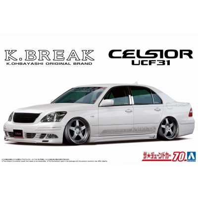 【プラモデル】ザ・チューンドカー No.70 K-BREAK UCF31 セルシオ '03 (トヨタ) 1/24【再販】