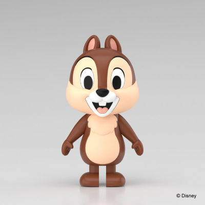 【プラモデル】楽プラ トコトコ No.DP-10 ディズニー キャラクター チップ
