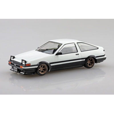 【プラモデル】楽プラ スナップキット No.11CU-WB トヨタ スプリンタートレノ カスタム(ハイテックツートン) 1/32