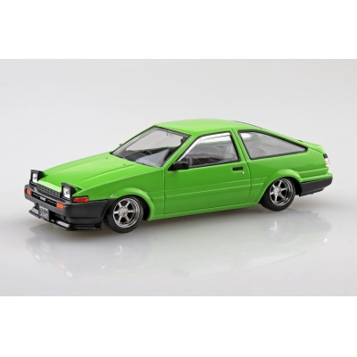 【プラモデル】楽プラ スナップキット No.11CU-GN トヨタ スプリンタートレノ カスタム(グリーン) 1/32