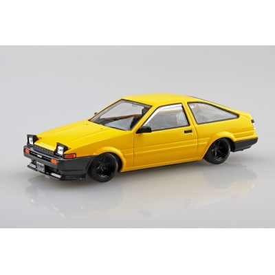 【プラモデル】楽プラ スナップキット No.11CU-YW トヨタ スプリンタートレノ カスタム(イエロー) 1/32
