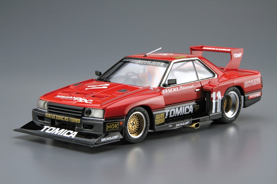 【プラモデル】ザ・モデルカー No.11 ニッサン KDR30 スカイラインスーパーシルエット '82 1/24