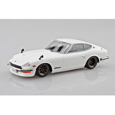 【プラモデル】楽プラ スナップキット No.15CU-WH ニッサン S30フェアレディZ カスタム(ホワイト) 1/32