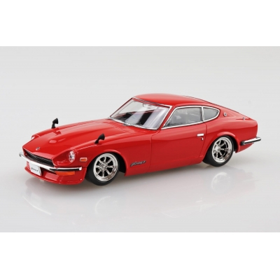【プラモデル】楽プラ スナップキット No.15CU-RD ニッサン S30フェアレディZ カスタム(レッド) 1/32