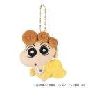 【グッズ-マスコット】クレヨンしんちゃん ぺたんこマスコット ひまわり【再販】の画像