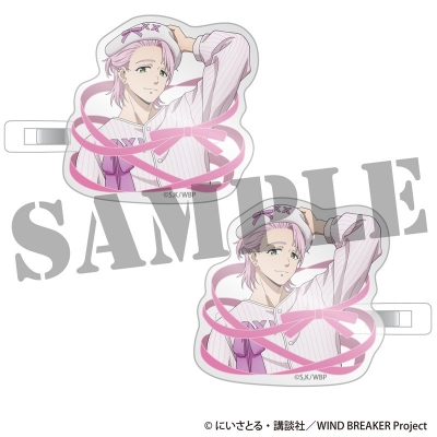 【グッズ-ヘアバンド】WIND BREAKER 前髪クリップ2個セット<桐生 三輝> モード・リュバンver.