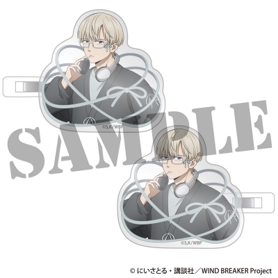 【グッズ-ヘアバンド】WIND BREAKER 前髪クリップ2個セット<梶 蓮> モード・リュバンver.