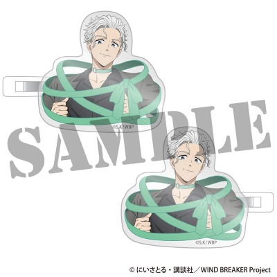 【グッズ-ヘアバンド】WIND BREAKER 前髪クリップ2個セット<梅宮 一> モード・リュバンver.