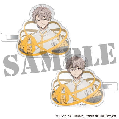 【グッズ-ヘアバンド】WIND BREAKER 前髪クリップ2個セット<兎耳山 丁子> モード・リュバンver.