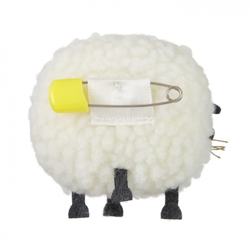 グッズ バッチ ひつじのショーン ぬいバッジ シャーリー アニメイト