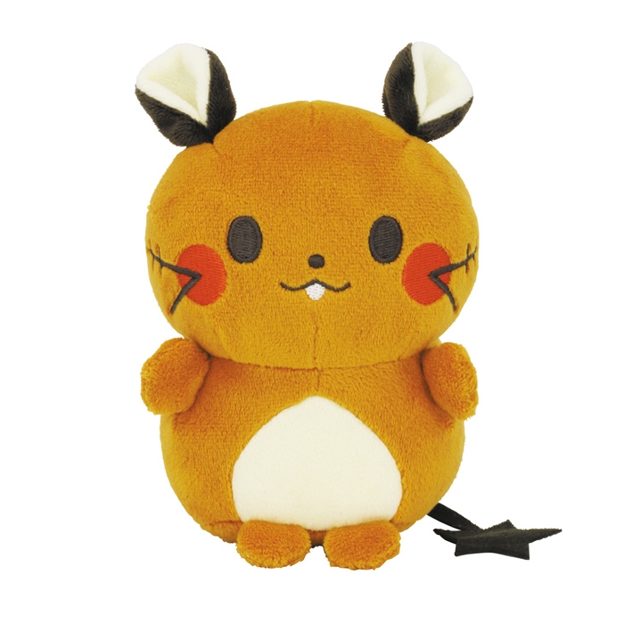 【グッズ-ぬいぐるみ】ポケットモンスター モンポケ デデンネ 洗える ぬいぐるみ