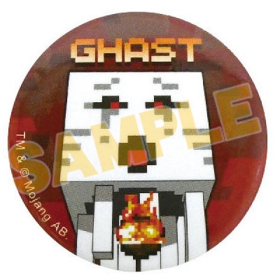 【グッズ-バッチ】Minecraft 缶バッジ ガスト