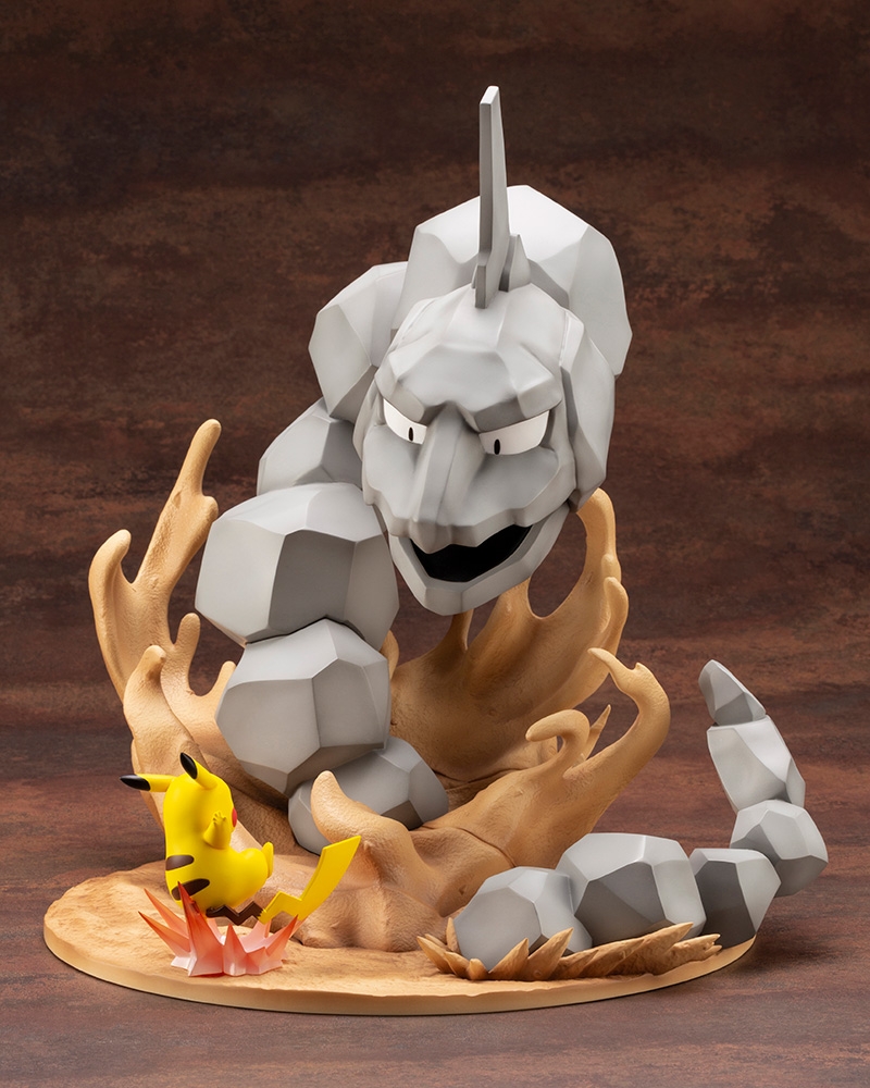 フィギュア Artfx J ポケットモンスター シリーズ イワーク Vs ピカチュウ 1 8 完成品フィギュア アニメイト