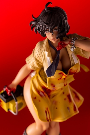 美少女フィギュア】HORROR美少女 悪魔のいけにえ レザーフェイス 1/7 