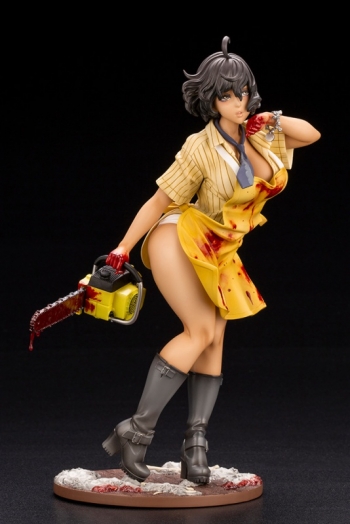 美少女フィギュア】HORROR美少女 悪魔のいけにえ レザーフェイス 1/7 
