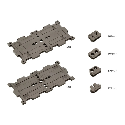 【プラモデル】ヘキサギア ブロックベース02 パネルオプションA 1/24 キットブロック