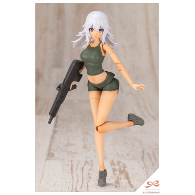 【プラモデル】創彩少女庭園 トレーニングウルフさん 1/10