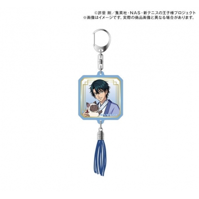 【グッズ-キーホルダー】新テニスの王子様 オーロラアクリルキーホルダー("DRAGON"ver.) 越前リョーマ