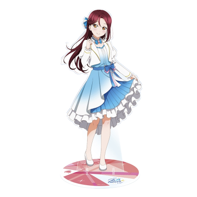 【グッズ-スタンドポップ】ラブライブ!サンシャイン!! 浦の星女学院購買部 Aqours 9周年記念 メモリアルグッズ 1/4スケール BIGアクリルフィギュア 桜内梨子