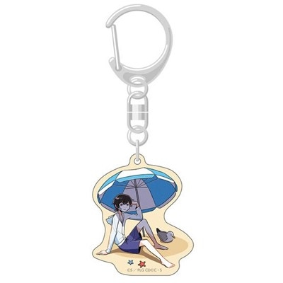 【グッズ-キーホルダー】コードギアス 反逆のルルーシュ ぷちゆるコードギアスらいふSeason2 アクリルキーホルダー 「日差しとまなざしの温度差」ルルーシュ