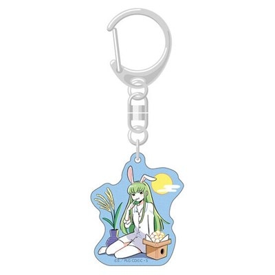 【グッズ-キーホルダー】コードギアス 反逆のルルーシュ ぷちゆるコードギアスらいふSeason2 アクリルキーホルダー 「秋をほおばって」C.C.