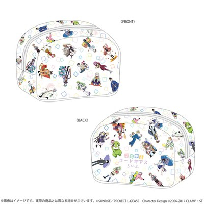 【グッズ-ポーチ】コードギアス 反逆のルルーシュ ぷちゆるコードギアスらいふSeason2 ボックスポーチ