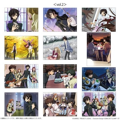 【グッズ-カードコレクション】コードギアス 反逆のルルーシュ 生徒会報HOPE! クリアカード vol.2