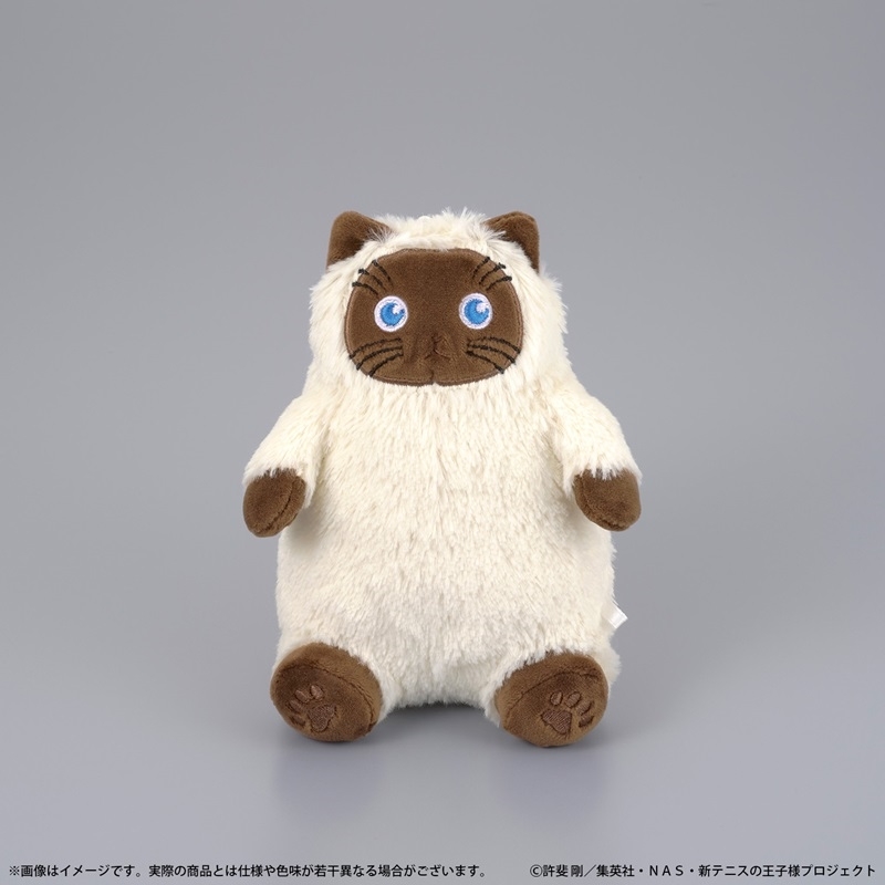 【グッズ-マスコット】新テニスの王子様 カルピンとおうち時間 しりーず2 カルピン ぬいぐるみマスコット(「ねこ肯定感」コラボ商品)