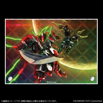 【グッズ-置きもの】革命機ヴァルヴレイヴ A5ホログラムアクリルアート 【革命の剣】