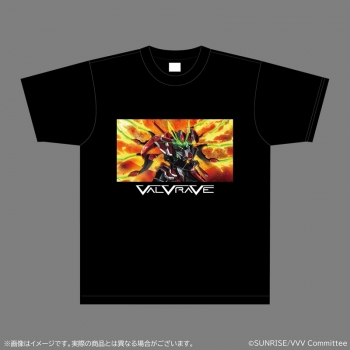 グッズ-Tシャツ】革命機ヴァルヴレイヴ Tシャツ【キービジュアル】 L 