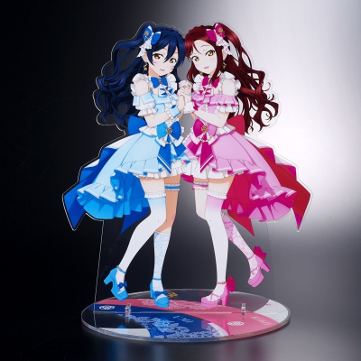 【グッズ-スタンドポップ】ラブライブ!×ラブライブ!サンシャイン!! POP UP STORE~μ's×Aqours Special Collaboration~ 1/4スケールBIGアクリルフィギュ