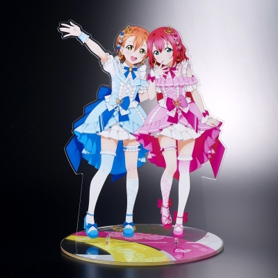 【グッズ-スタンドポップ】ラブライブ!×ラブライブ!サンシャイン!! POP UP STORE~μ's×Aqours Special Collaboration~ 1/4スケールBIGアクリルフィギュ