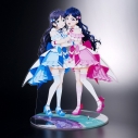 【グッズ-スタンドポップ】ラブライブ!×ラブライブ!サンシャイン!! POP UP STORE~μ's×Aqours Special Collaboration~ 1/4スケールBIGアクリルフィギュア【μ's×Aqours】 東條 希×松浦果南の画像
