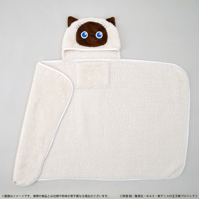 【グッズ-ブランケット】新テニスの王子様 カルピンとおうち時間 しりーず3 カルピン もこもこ5WAYブランケット