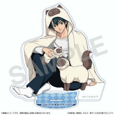 【グッズ-スタンドポップ】新テニスの王子様 カルピンとおうち時間 しりーず3 アクリルスタンド 越前リョーマ&カルピン
