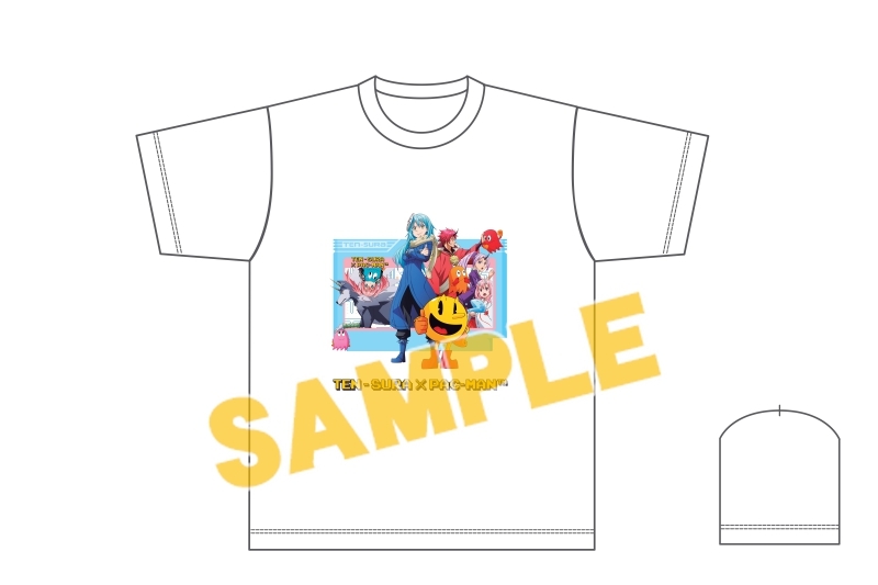 【グッズ-Tシャツ】転生したらスライムだった件 転スラ×パックマンコラボ TシャツA(L)
