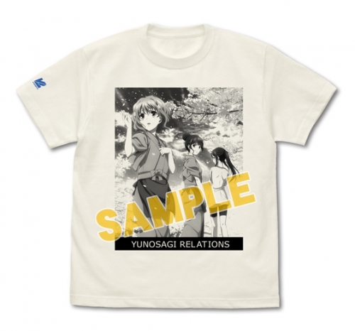 グッズ Tシャツ 花咲くいろは 湯乃鷺リレイションズ Cd Tシャツ L アニメイト