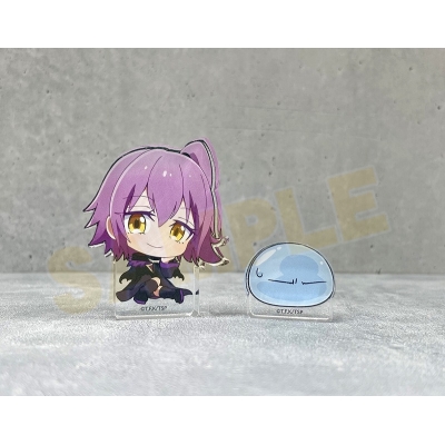 【グッズ-置きもの】転生したらスライムだった件 コリウスの夢 ミニキャラアクリルブロックセット ヴィオレ