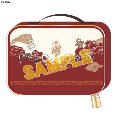 【グッズ-ポーチ】ディズニー ツイステッドワンダーランド Story colorsシリーズ マルチポーチ スカラビア