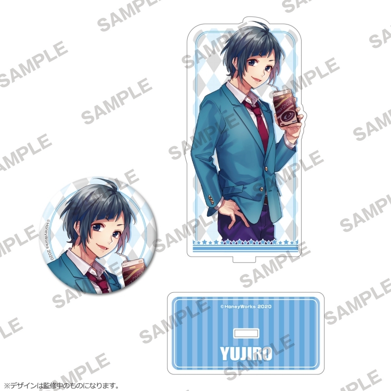 グッズ セットもの 告白予行練習 フェア With Lip Lip アクリルフィギュア 缶バッジセット 勇次郎 制服ver アニメイト