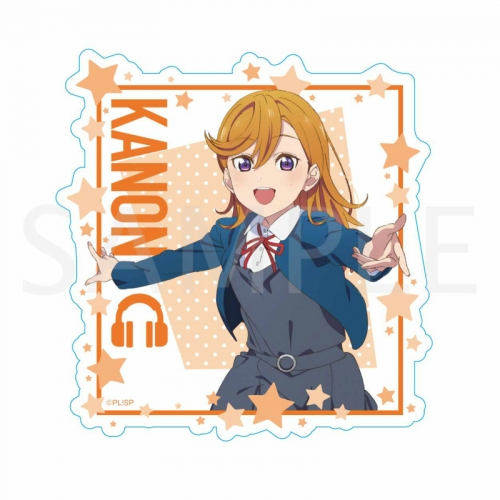 グッズ ステッカー ラブライブ スーパースター ダイカットステッカー澁谷かのん アニメイト