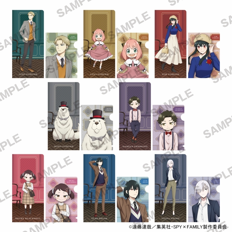 【グッズ-ファイル】SPY×FAMILY ミニファイルコレクション トラッドVer.