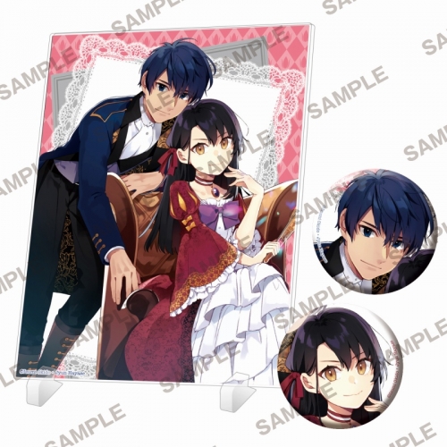 グッズ セットもの 歴史に残る悪女になるぞ アクリルパネル 缶バッジセット アニメイト